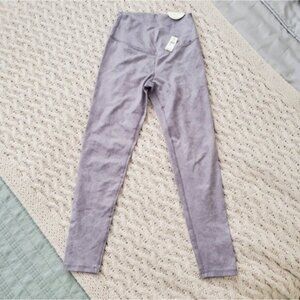 NWT AERIE Coated Faux Leather Light Mauve Limited Edition Leggings- M